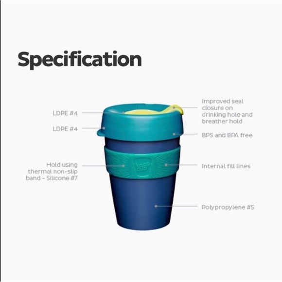KeepCup Reusable Barista Coffee Cup - Picture 5 of 6